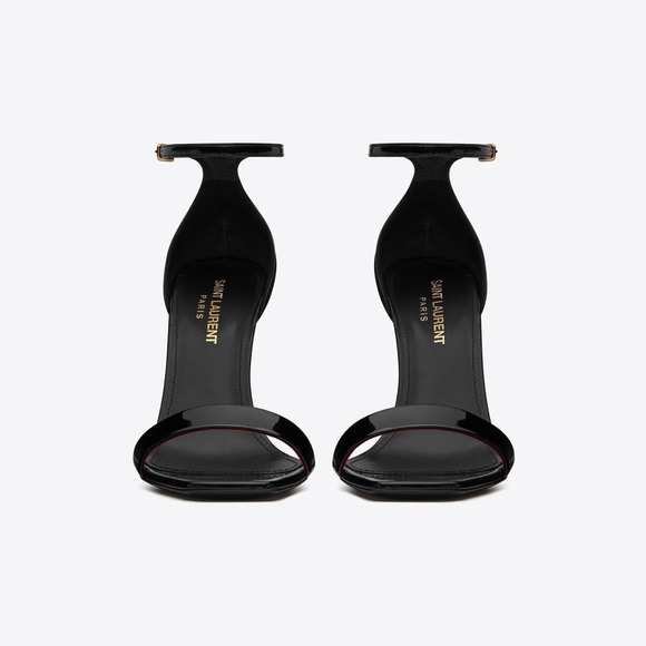 Saint Laurent Shoes - Saint Laurent Black Patent Heels